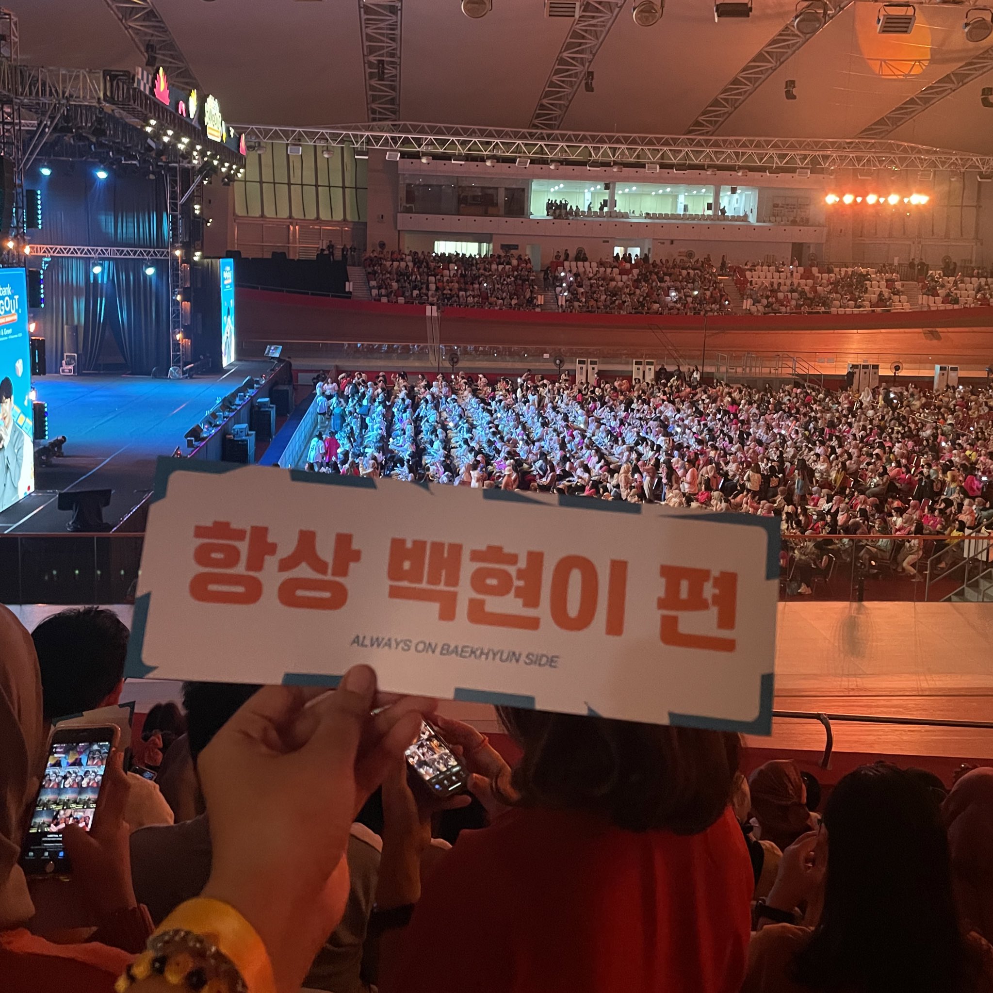 Kondisi Venue Meet and Greet Baekhyun Allo Bank